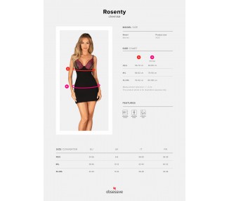 KOSZULKA ROSENTY CHEMISE