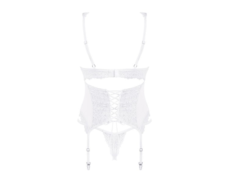 GORSET I STRINGI AMOR BLANCO