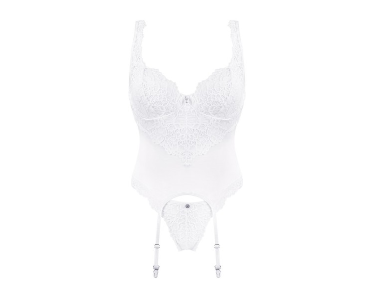 GORSET I STRINGI AMOR BLANCO