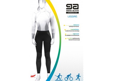 LEGGINGS WOMEN THERMOACTIVE BASIC DABLAM