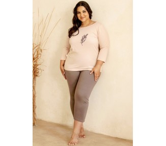 PIŻAMA JANE 3289 3/4 R R.2XL-3XL